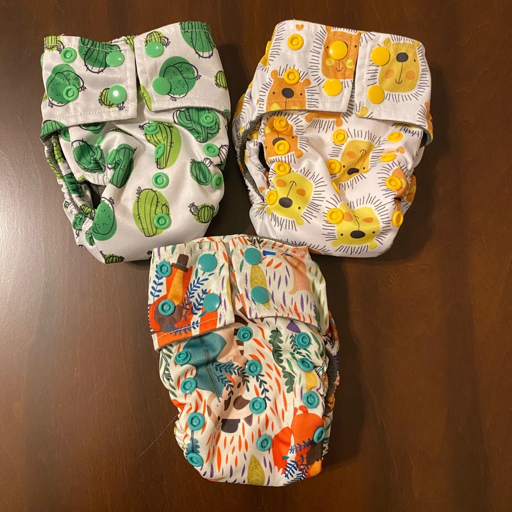 Happy BeeHinds Newborn AIO Diapers